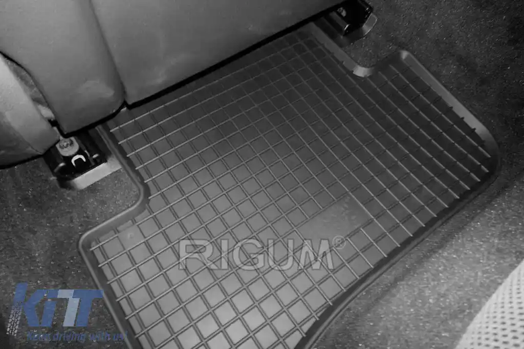 Mochete din cauciuc specifice, potrivite pentru Mercedes C class W204, S204 2007-2014, set de 4 piese, culoare neagră-image-6248743