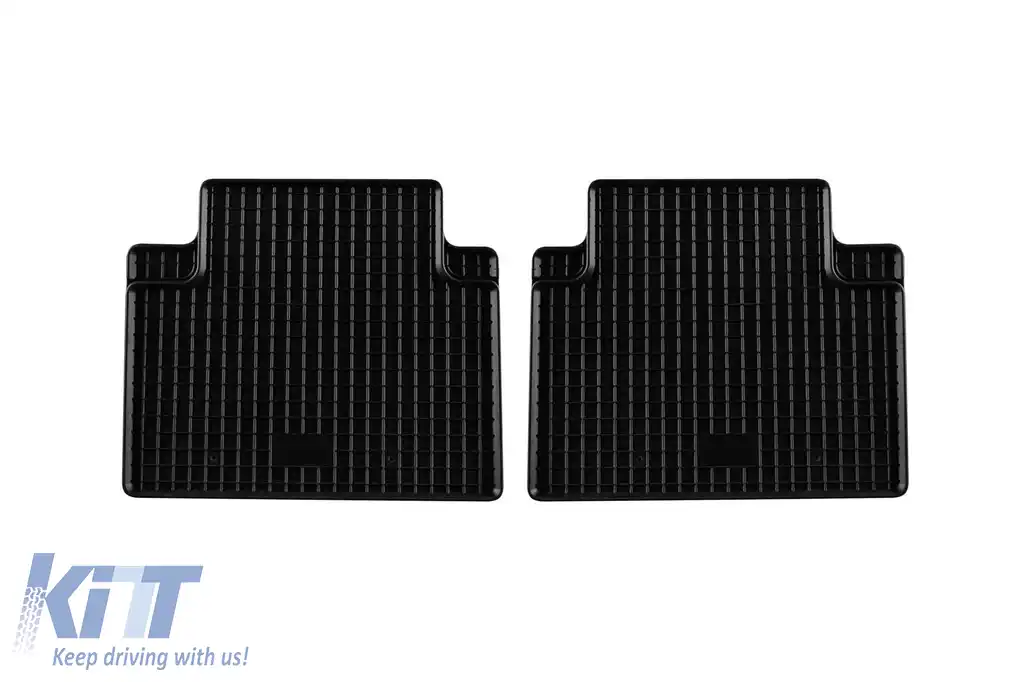 Mochete din cauciuc specifice, potrivite pentru Mercedes A class W169, B class W245 2004-2012, set de 4 piese, culoare neagră-image-6248764