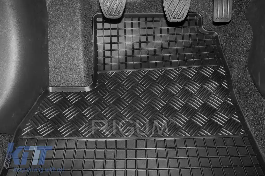 Mochete din cauciuc specifice, potrivite pentru Nissan Micra 2010-2017, set de 4 piese, culoare neagră-image-6248795