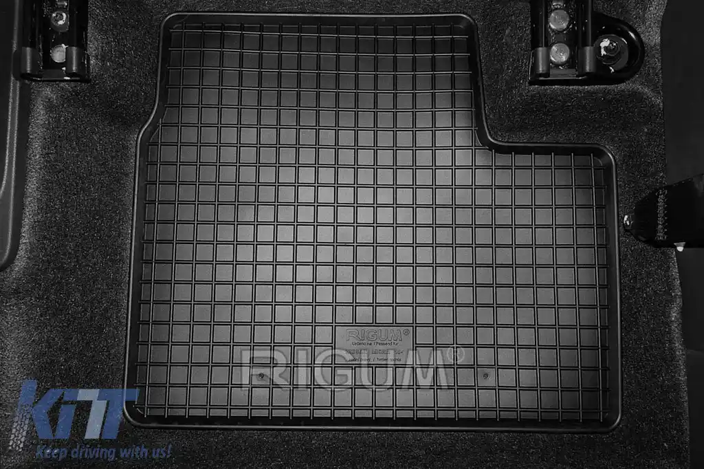 Mochete din cauciuc specifice, potrivite pentru Nissan Micra 2010-2017, set de 4 piese, culoare neagră-image-6248797