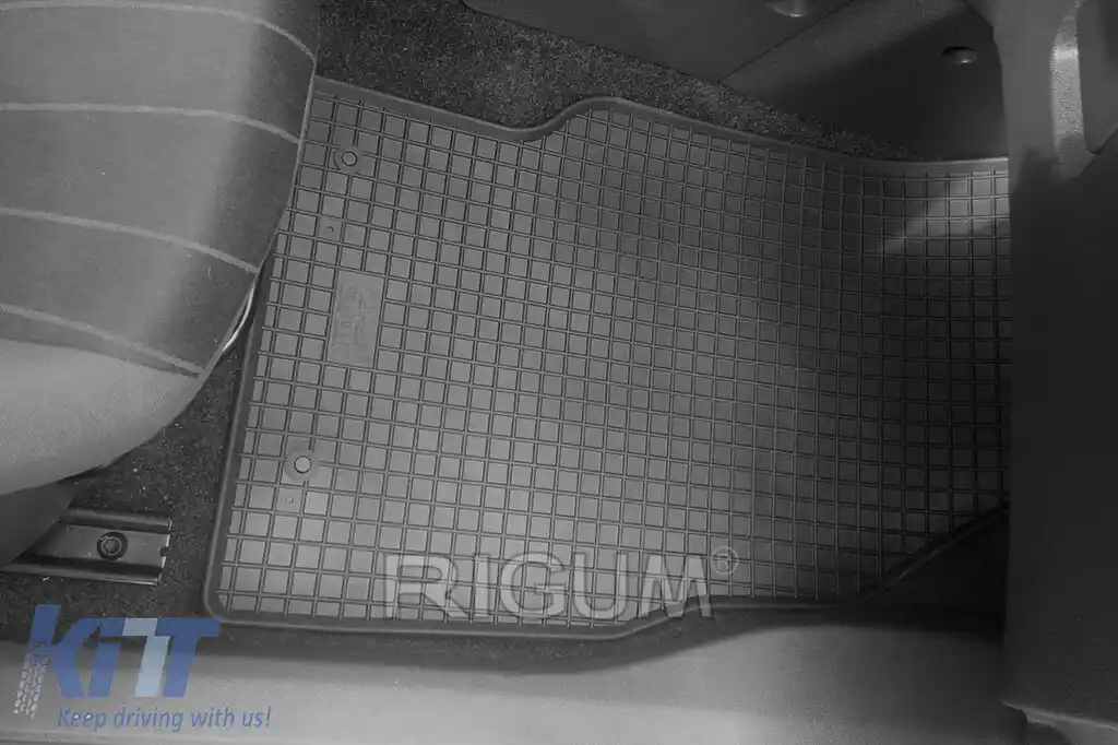 Mochete din cauciuc specifice, potrivite pentru Opel Corsa D 2006-2014, Corsa 2014-2019, set de 4 piese, culoare neagră-image-6248833