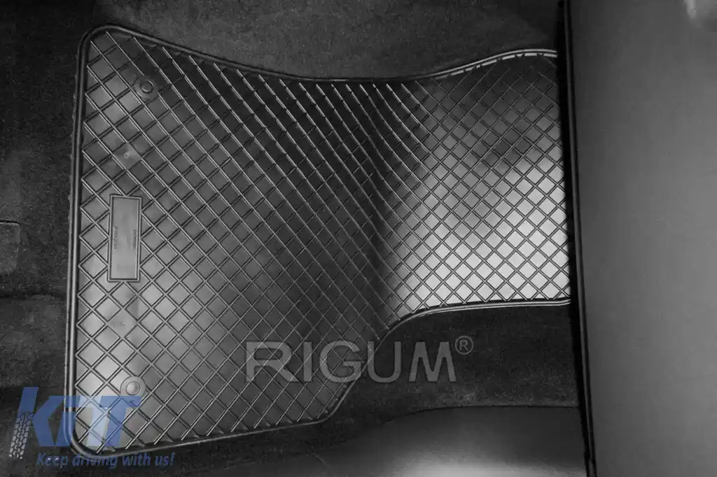 Mochete din cauciuc specifice, potrivite pentru Skoda Octavia 2013-2020, Octavia după 2020, set de 4 piese, culoare neagră-image-6249028