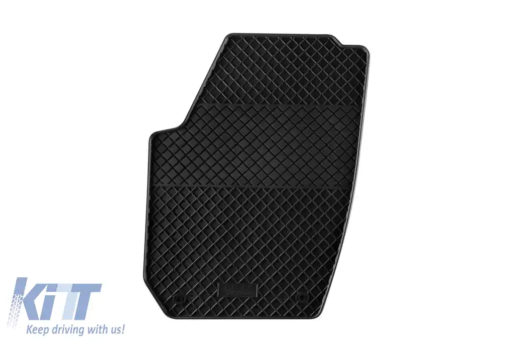 Mochete din cauciuc specifice, potrivite pentru Skoda Roomster Praktik după 2006 Design, 2 locuri, set de 2 piese, culoare neagră-image-6249048