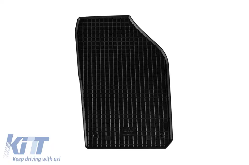 Mochete din cauciuc specifice, potrivite pentru Volkswagen Polo 2009-2017, Skoda Fabia 2014-2021, Seat Ibiza 2008-2017, set de 4 piese, culoare neagră-image-6249136