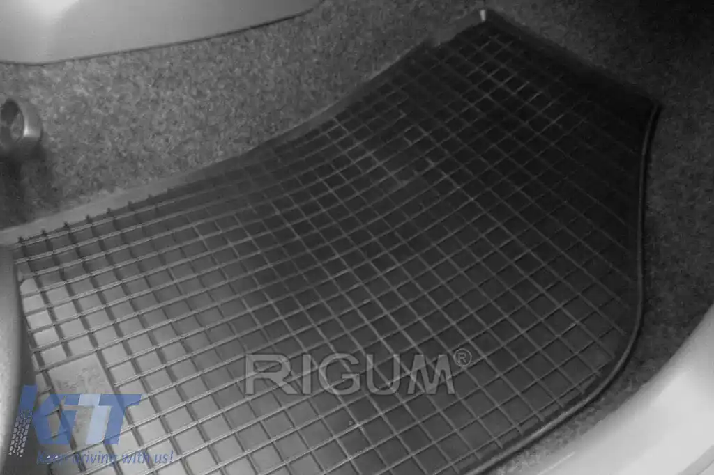 Mochete din cauciuc specifice, potrivite pentru Volkswagen Polo 2009-2017, Skoda Fabia 2014-2021, Seat Ibiza 2008-2017, set de 4 piese, culoare neagră-image-6249139