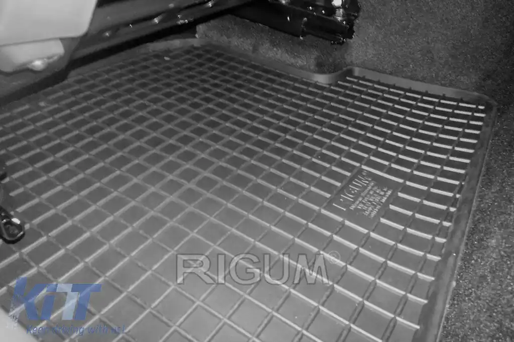 Mochete din cauciuc specifice, potrivite pentru Volkswagen Polo 2009-2017, Skoda Fabia 2014-2021, Seat Ibiza 2008-2017, set de 4 piese, culoare neagră-image-6249140