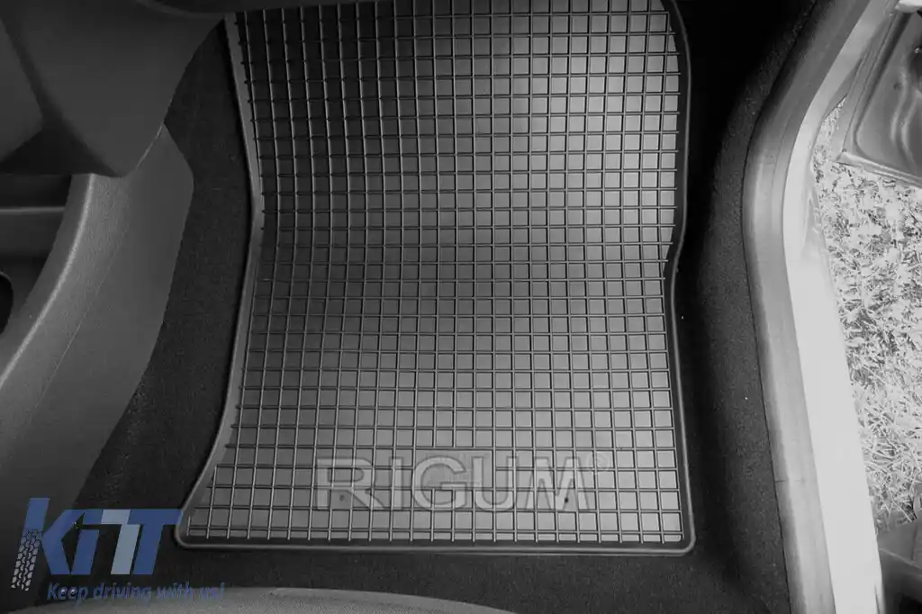 Mochete din cauciuc specifice, potrivite pentru Dacia Dokker după 2013, 2 locuri, set de 2 piese, culoare neagră-image-6249200