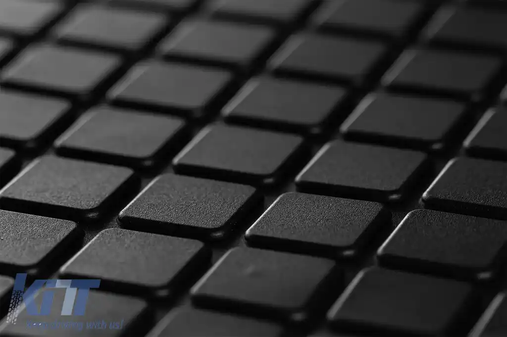 Mochete din cauciuc specifice, potrivite pentru Skoda Fabia după 2014, set de 4 piese, culoare neagră-image-6249256