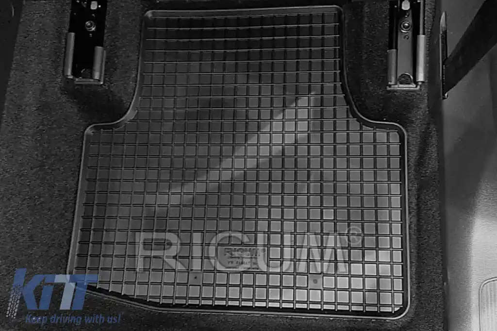 Mochete din cauciuc specifice, potrivite pentru Volkswagen Passat B8 2014-2019, după 2019, set de 4 piese, culoare neagră-image-6249264