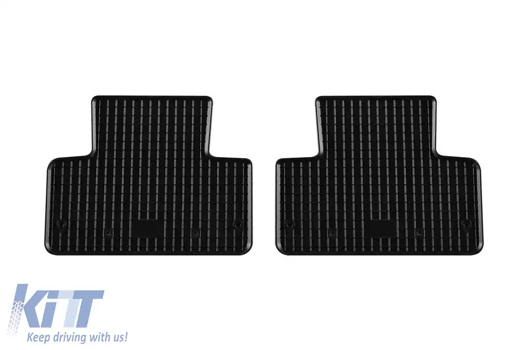 Mochete din cauciuc specifice, potrivite pentru Range Rover Evoque 2011-2018, set de 4 piese, culoare neagră-image-6249283
