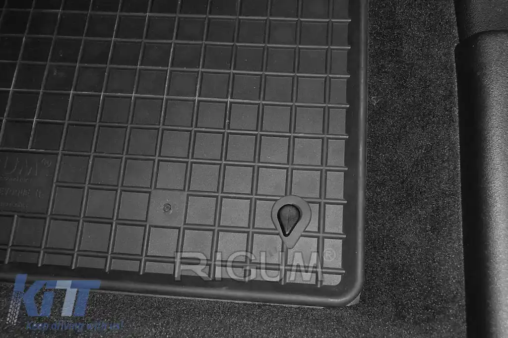 Mochete din cauciuc specifice, potrivite pentru Range Rover Evoque 2011-2018, set de 4 piese, culoare neagră-image-6249285