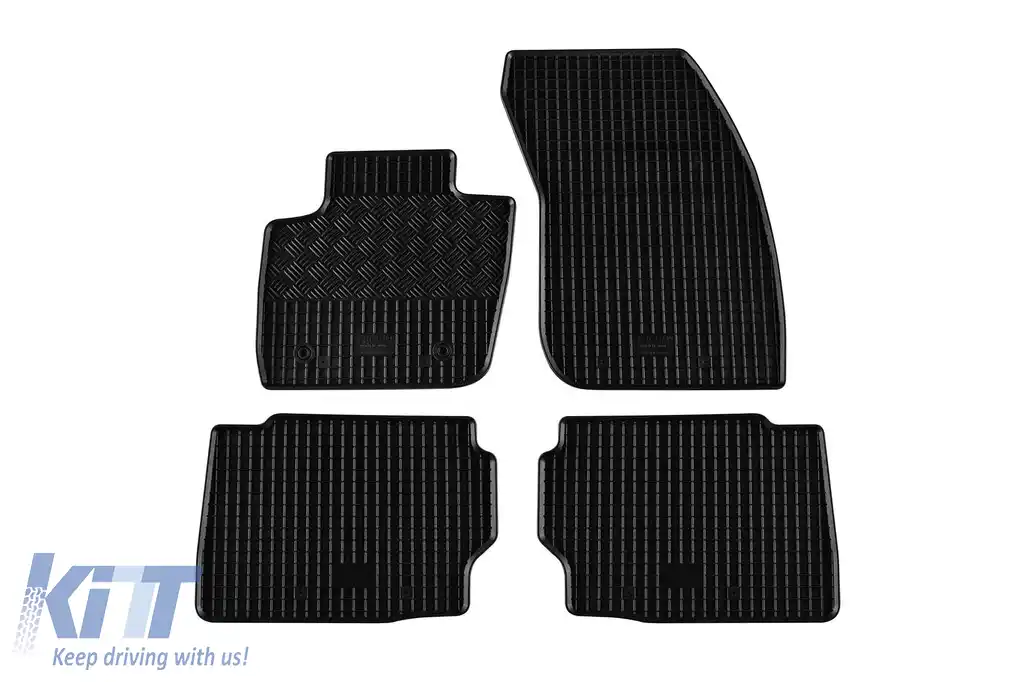 Mochete din cauciuc specifice, potrivite pentru Ford Mondeo după 2014, set de 4 piese, culoare neagră