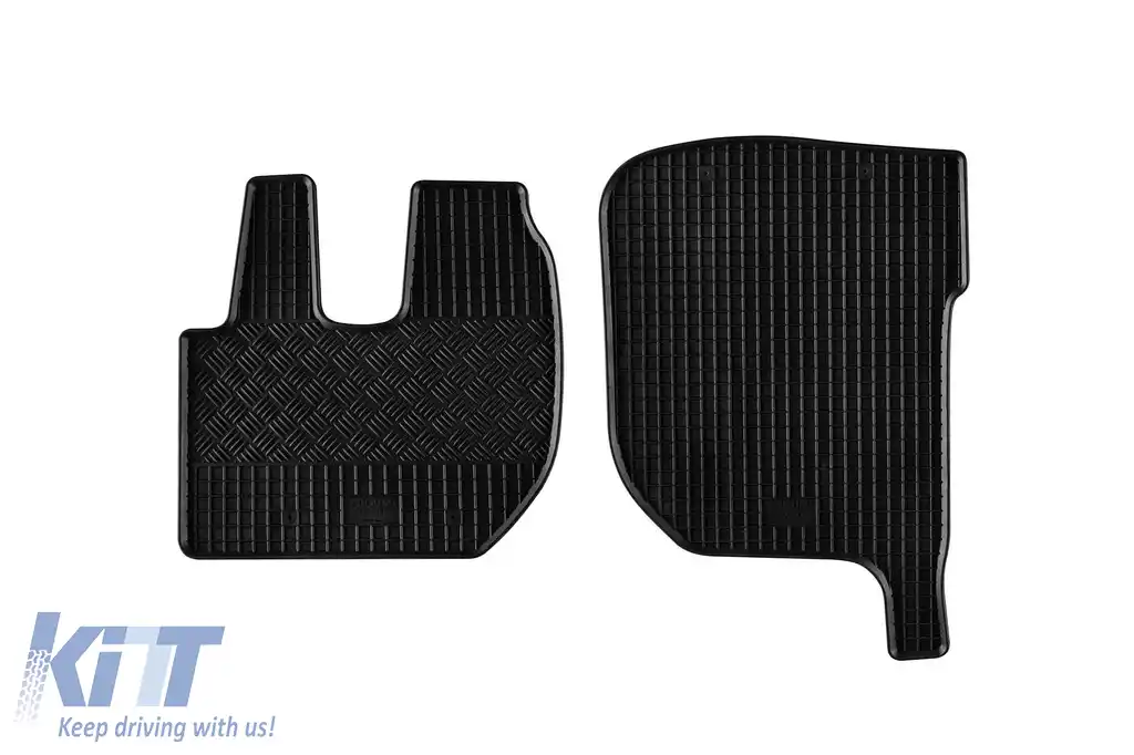 Mochete din cauciuc specifice, potrivite pentru DAF LF Euro 6 după 2013, set de 2 piese, culoare neagră