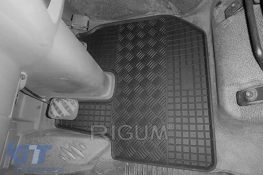 Mochete din cauciuc specifice, potrivite pentru DAF LF Euro 6 după 2013, set de 2 piese, culoare neagră-image-6249322