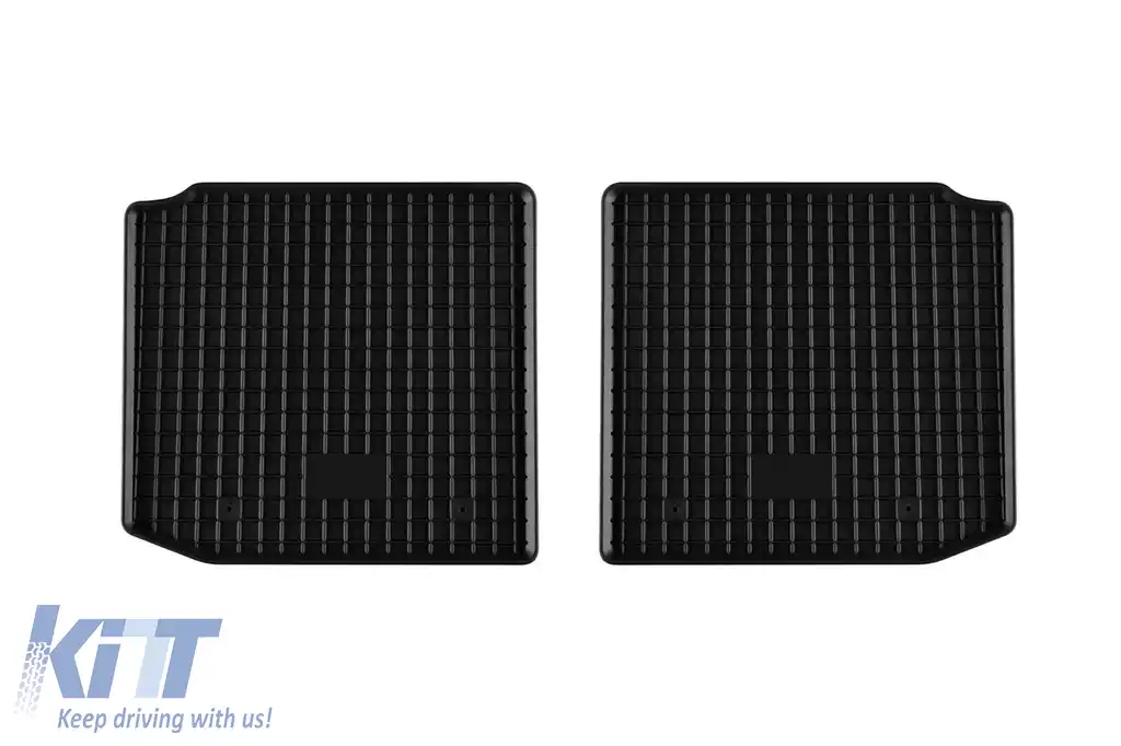 Mochete din cauciuc specifice, potrivite pentru Fiat 500L după 2012, set de 4 piese, culoare neagră-image-6249327