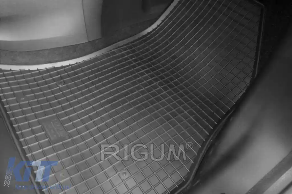 Mochete din cauciuc specifice, potrivite pentru Fiat 500L după 2012, set de 4 piese, culoare neagră-image-6249329