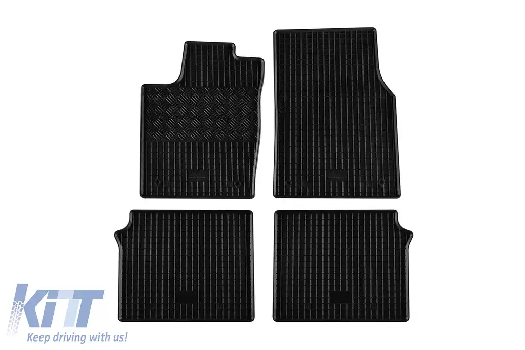 Mochete din cauciuc specifice, potrivite pentru Jeep Grand Cherokee, Dodge Durango după 2011, set de 4 piese, culoare neagră