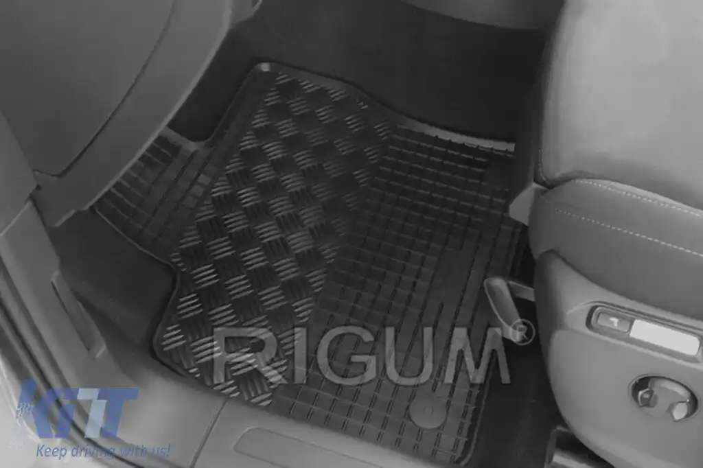 Mochete din cauciuc specifice, potrivite pentru VW Touran după 2015, Tiguan după 2016, Tiguan după 2020, set de 4 piese, culoare neagră-image-6249407