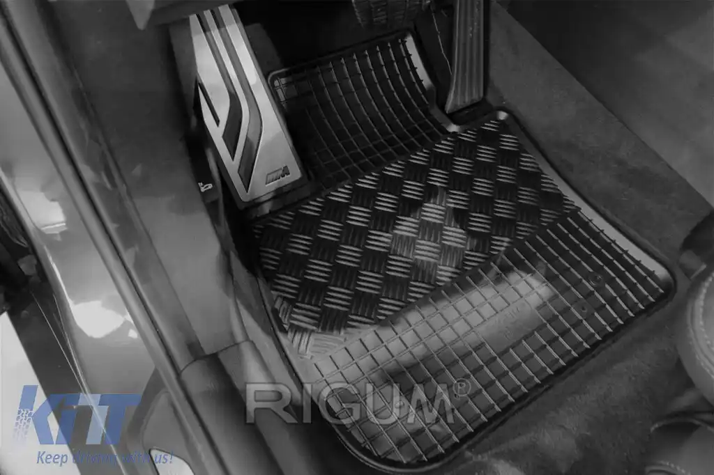 Mochete din cauciuc specifice, potrivite pentru BMW X1 F48 după 2015, X1-is după 2019, X2 F39 după 2018, set de 4 piese, culoare neagră-image-6249467