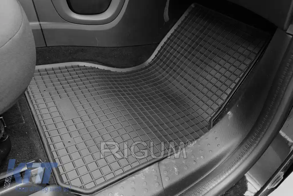 Mochete din cauciuc specifice, potrivite pentru Smart Fortwo după 2015, Fortwo EQ după 2017, set de 2 piese, culoare neagră-image-6249501