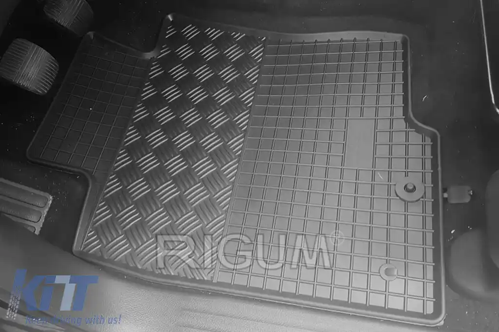 Mochete din cauciuc specifice, potrivite pentru Nissan Navara după 2016, Renault Alaskan după 2017, set de 4 piese, culoare neagră-image-6249505