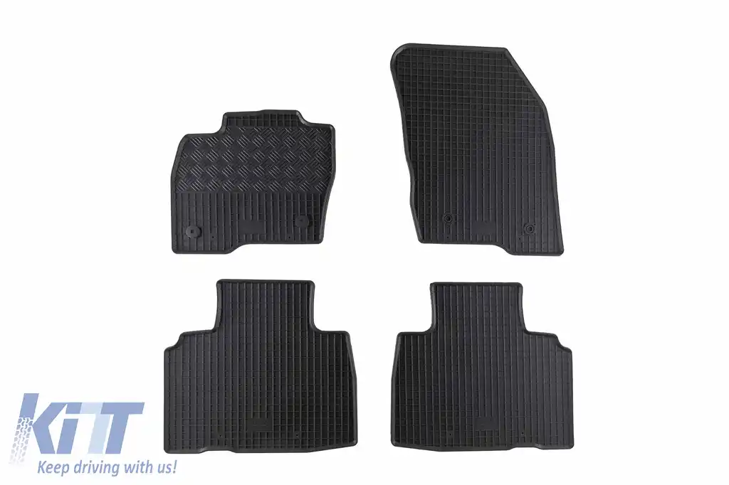 Mochete din cauciuc specifice, potrivite pentru Ford Edge după 2016, set de 4 piese, culoare neagră