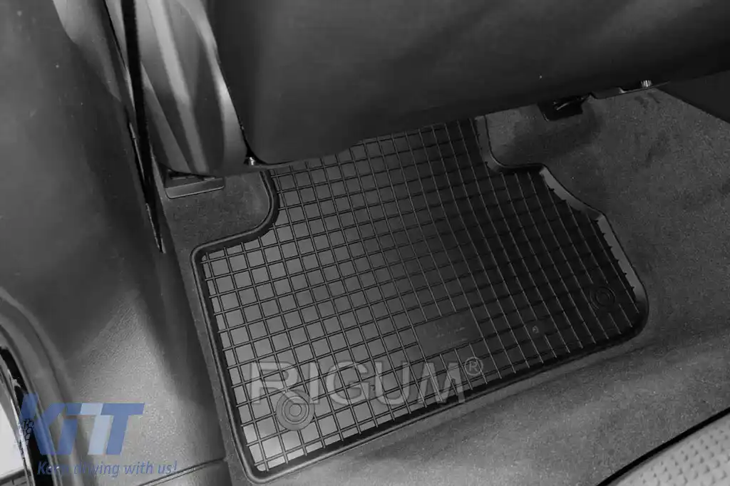 Mochete din cauciuc specifice, potrivite pentru Audi Q5, Q5 TFSI E-Tron după 2017, Q5 Sportback după 2021, Q5 după 2025. Set de 4 bucăți, negru.-image-6249594