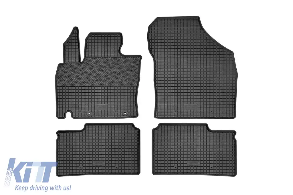Mochete din cauciuc specifice, potrivite pentru Suzuki Ignis după 2017, set de 4 piese, culoare neagră