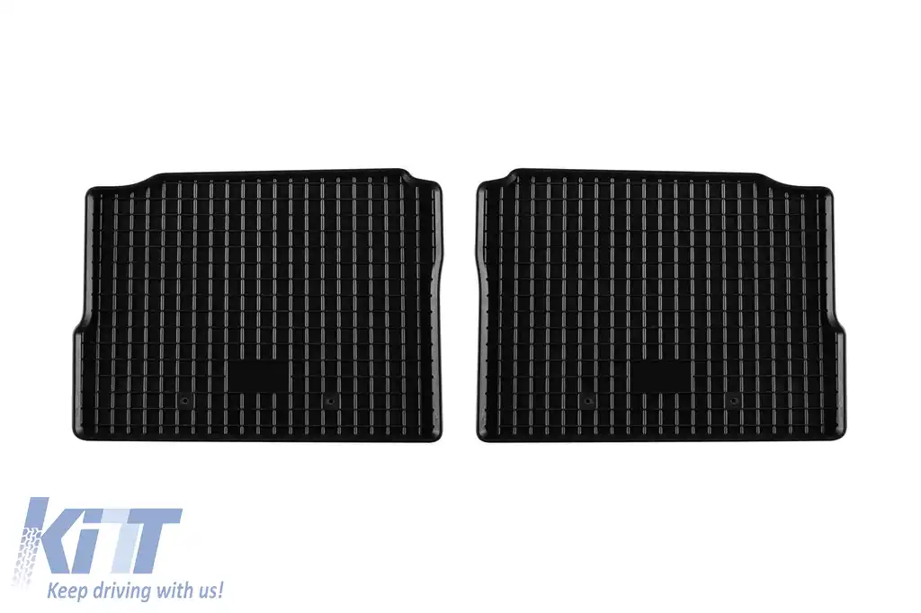 Mochete din cauciuc specifice, potrivite pentru Nissan Micra după 2017, set de 4 piese, culoare neagră-image-6249616