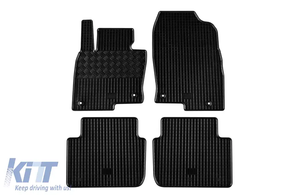 Mochete din cauciuc specifice, potrivite pentru Mazda CX-5 2017-2022, CX-5 după 2022, set de 4 piese, culoare neagră