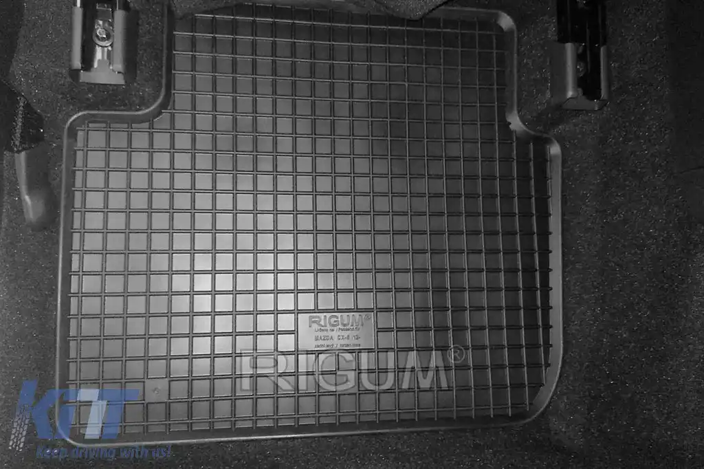 Mochete din cauciuc specifice, potrivite pentru Mazda CX-5 2017-2022, CX-5 după 2022, set de 4 piese, culoare neagră-image-6249638