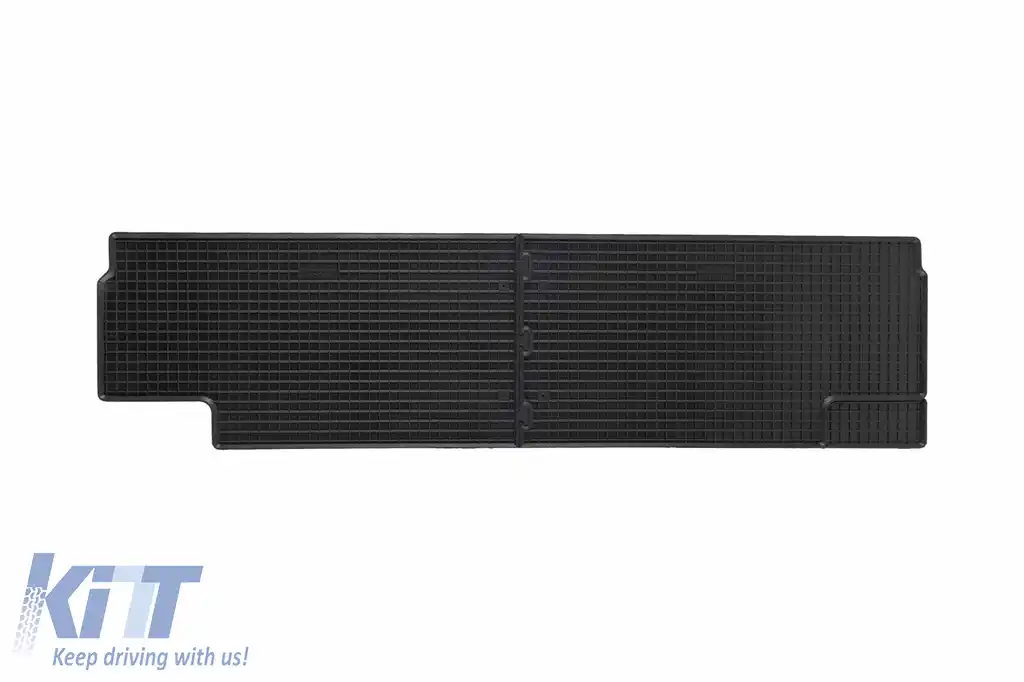 Mochete din cauciuc specifice, potrivite pentru Nissan NV300, Opel Vivaro, Renault Trafic după 2014, Fiat Talento după 2016, Renault Trafic după 2021, rândul trei, set de 2 piese, culoare neagră