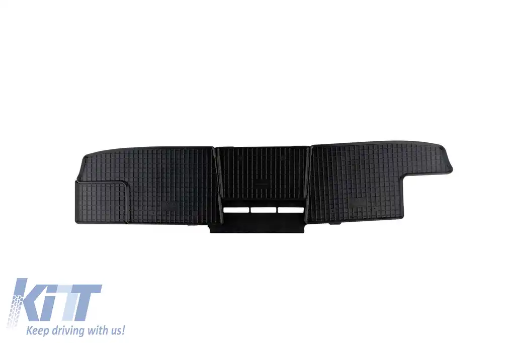 Mochete din cauciuc specifice, potrivite pentru Nissan NV300, Opel Vivaro, Renault Trafic după 2014, Fiat Talento după 2016, Renault Trafic după 2021, rândul doi, set de 3 piese, culoare neagră-image-6249667