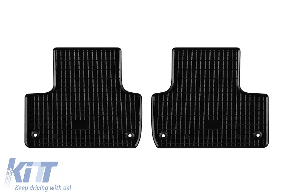 Mochete din cauciuc specifice, potrivite pentru Volvo XC60, XC60 PHEV după 2017, set de 4 piese, culoare neagră-image-6249680