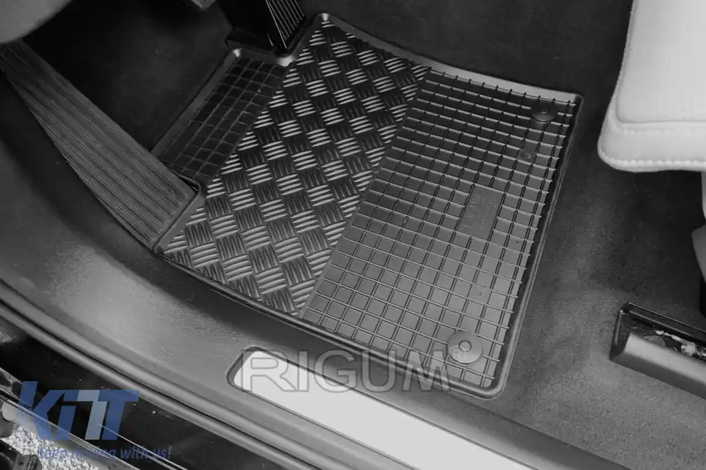 Mochete din cauciuc specifice, potrivite pentru Volvo XC60, XC60 PHEV după 2017, set de 4 piese, culoare neagră-image-6249681