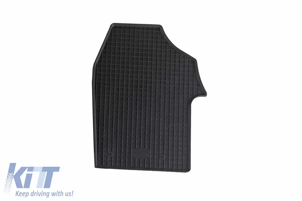 Mochete din cauciuc specifice, potrivite pentru Citroen Jumpy, Peugeot Expert, Toyota Proace cu tunel după 2016, Opel Vivaro cu tunel după 2020, 2 locuri, set de 4 piese, culoare neagră-image-6249708