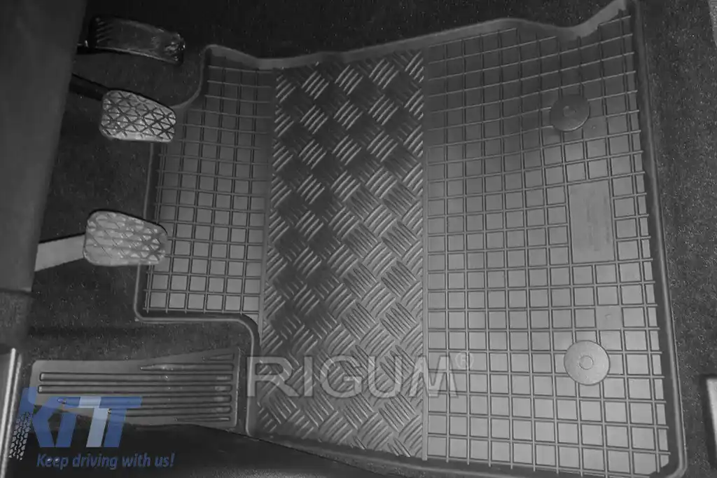 Mochete din cauciuc specifice, potrivite pentru Ford Ecosport după 2018, set de 4 piese, culoare neagră-image-6249727