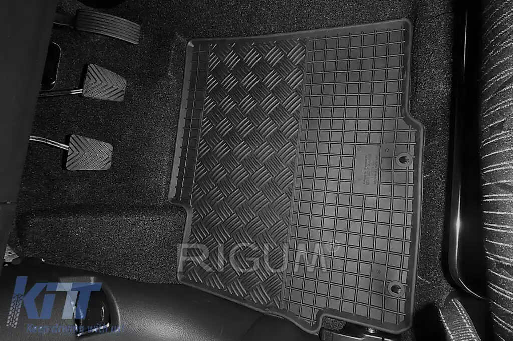 Mochete din cauciuc specifice, potrivite pentru Mitsubishi Eclipse Cross după 2018, set de 4 piese, culoare neagră-image-6249742