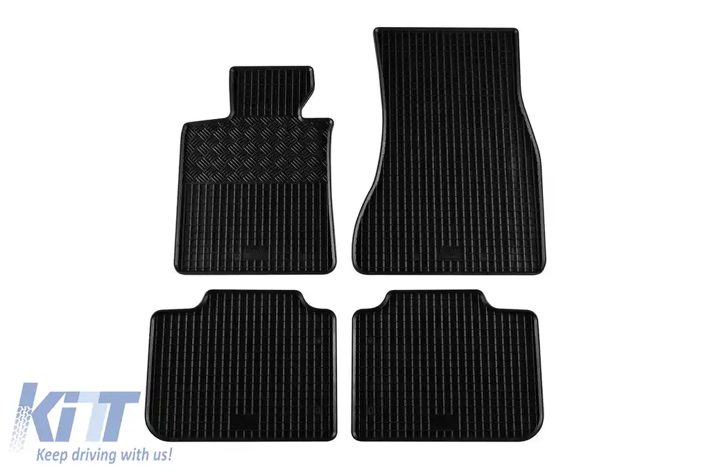 Mochete din cauciuc specifice, potrivite pentru BMW 6 Series G32 Gran Turismo după 2017, set de 4 piese, culoare neagră