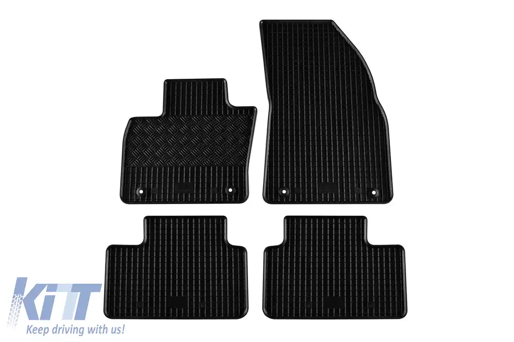 Mochete din cauciuc specifice, potrivite pentru Volvo XC40 după 2018, set de 4 piese, culoare neagră