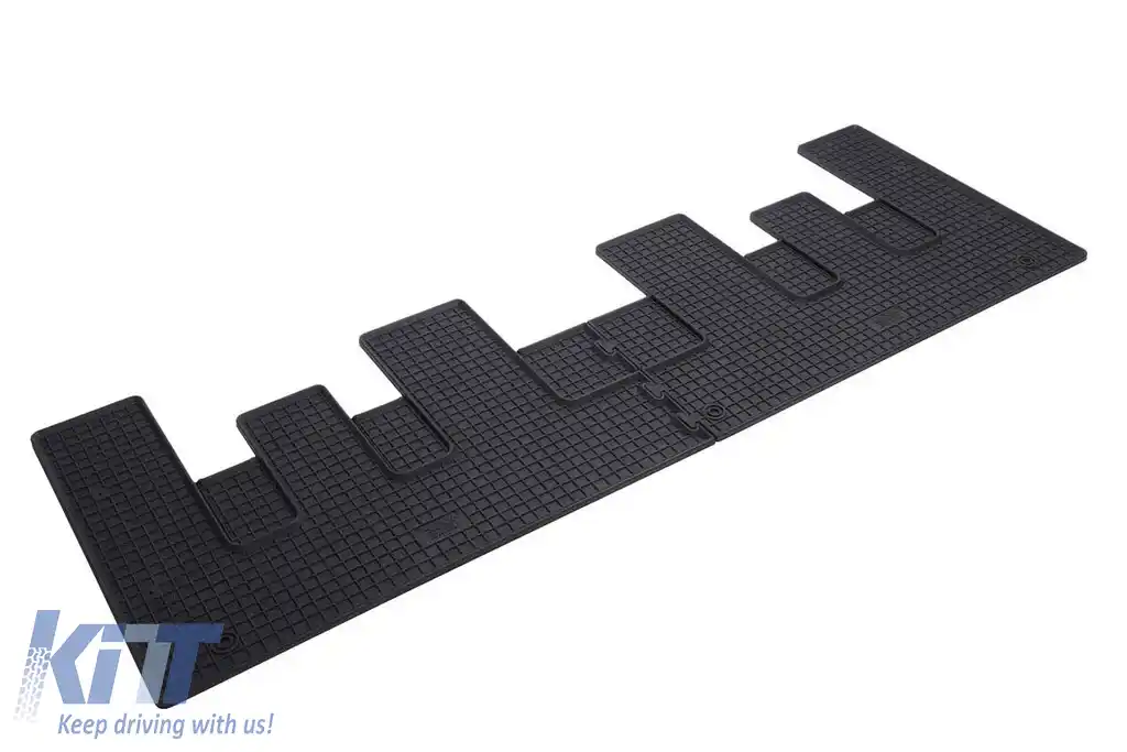 Mochete din cauciuc specifice, potrivite pentru Ford Tourneo Custom după 2018, rândul doi, set de 2 piese, culoare neagră-image-6249820