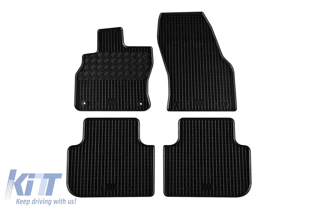 Mochete din cauciuc specifice, potrivite pentru Audi Q3, Q3 Sportback 2019-2021, după 2021, set de 4 piese, culoare neagră