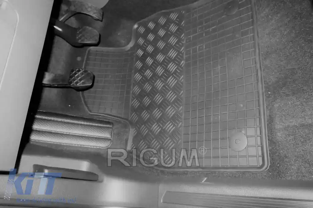 Mochete din cauciuc specifice, potrivite pentru Volkswagen T-Cross după 2019, set de 4 piese, culoare neagră-image-6249847