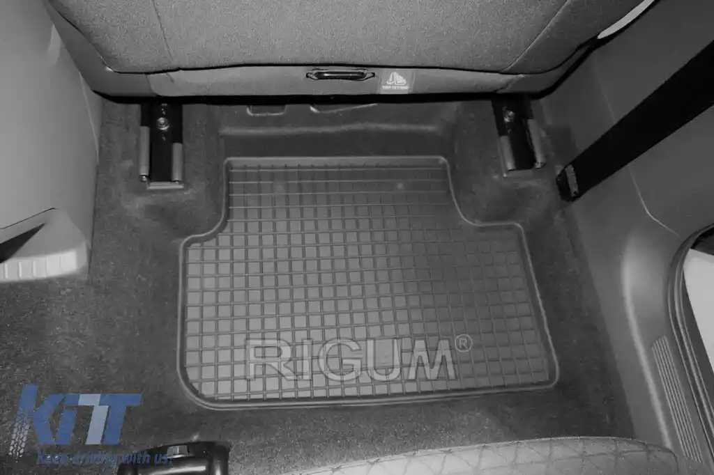 Mochete din cauciuc specifice, potrivite pentru Volkswagen T-Cross după 2019, set de 4 piese, culoare neagră-image-6249849