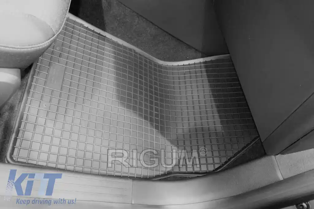 Mochete din cauciuc specifice, potrivite pentru Renault Clio V după 2019, set de 4 piese, culoare neagră-image-6249891