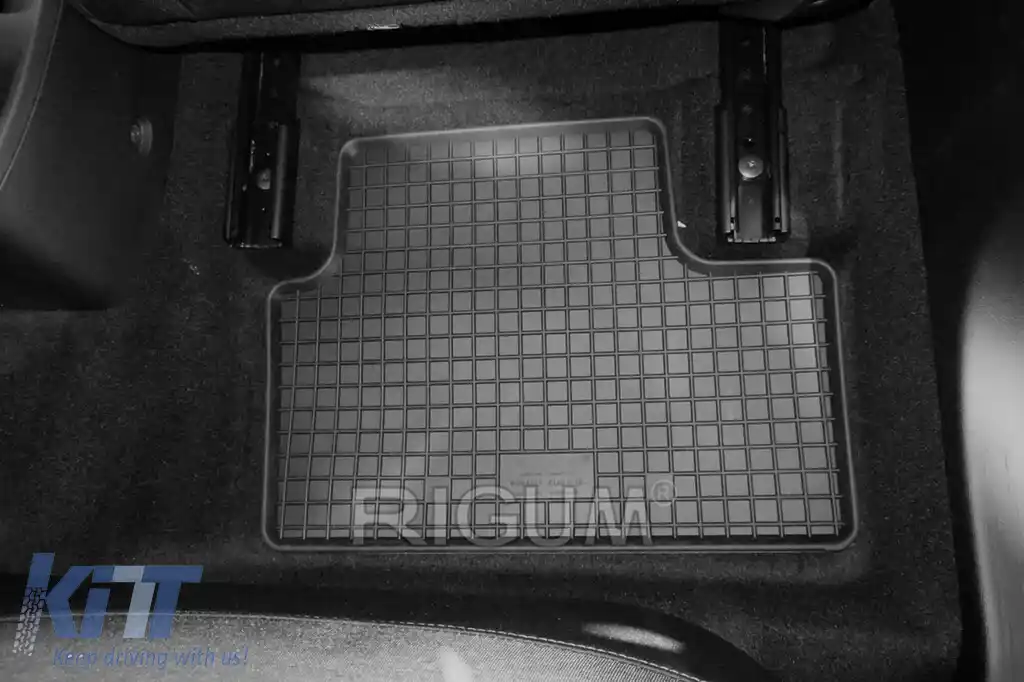 Mochete din cauciuc specifice, potrivite pentru Renault Clio V după 2019, set de 4 piese, culoare neagră-image-6249892