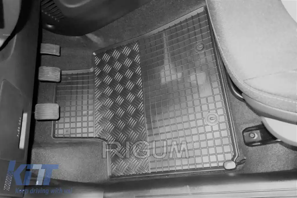 Mochete din cauciuc specifice, potrivite pentru Hyundai i10 după 2020, set de 4 piese, culoare neagră-image-6249928