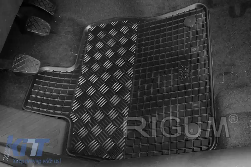Mochete din cauciuc specifice, potrivite pentru Volkswagen Golf 8 wagon, Seat Leon, Cupra Formentor după 2020, set de 4 piese, culoare neagră-image-6249936