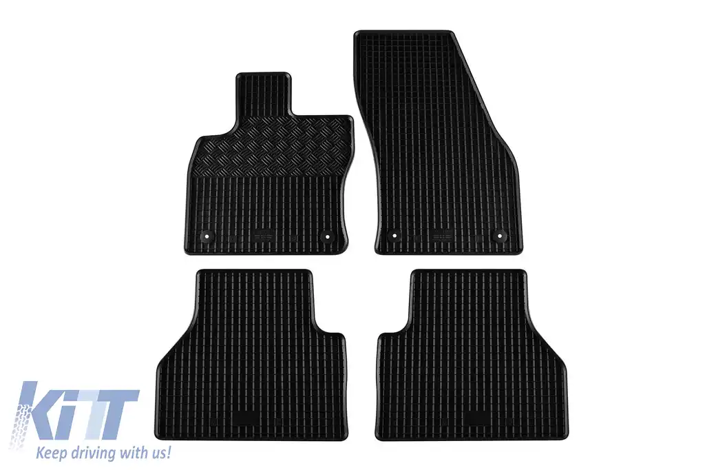 Mochete din cauciuc specifice, potrivite pentru Volkswagen Caddy după 2021, Ford Tourneo Connect după 2022, set de 4 piese, culoare neagră