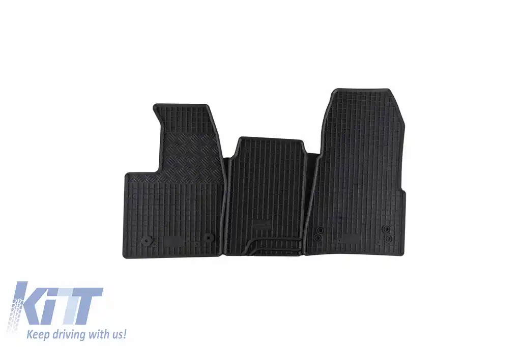 Mochete din cauciuc specifice, potrivite pentru Ford Transit Custom după 2020 cu transmisie automată, set de 3 piese, culoare neagră